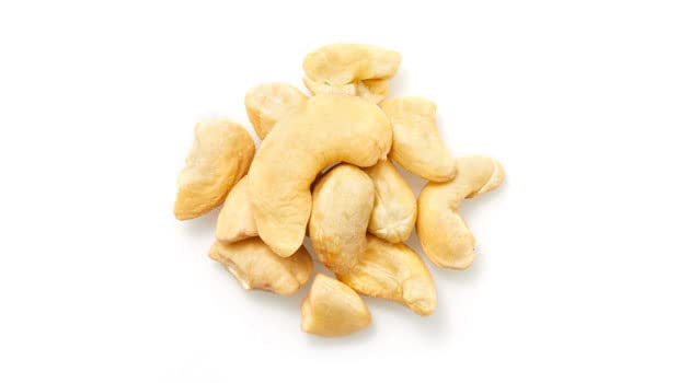 Front view of Yupik raw cashews butts, great for baking and cooking.