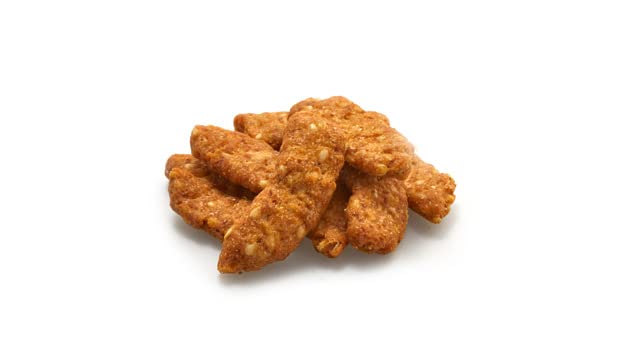Yupik Salted Sesame Sticks ingredient view highlights sesame seeds and nutty flavor.