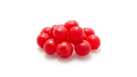 Close-up of chewy texture and bold cherry flavor in Yupik Candies.