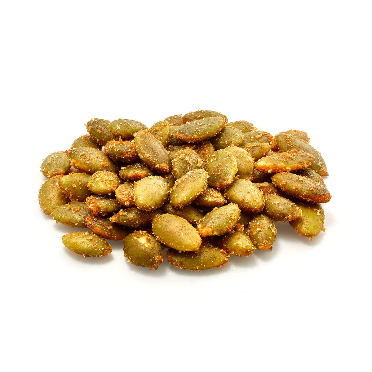 Yupik Spicy Buffalo Pumpkin Seeds serving bowl displaying vibrant color and savory crunch for gatherings