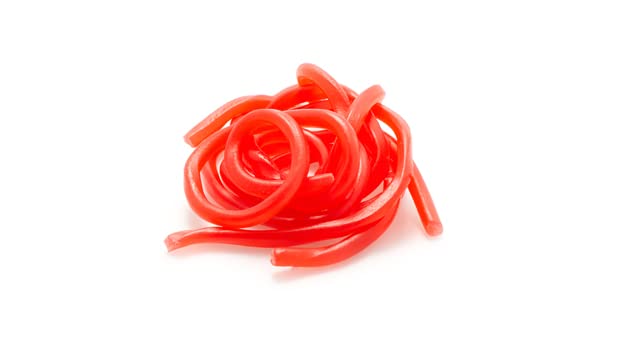 Yupik Strawberry Licorice Laces packaging looks festive, ideal for gift-giving or holiday décor.