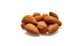 Yupik almond surface close-up highlights natural toasty aroma and protein-rich bite.