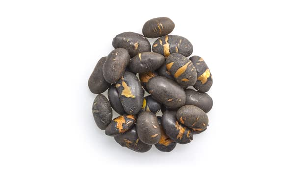 Yupik unsalted roasted soy beans crunch, ideal as a salad topping for added fiber