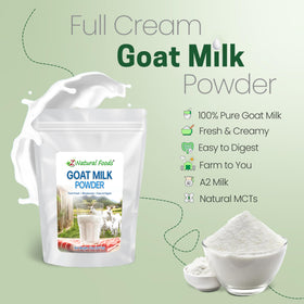 Dissolving powder in water creates a creamy base