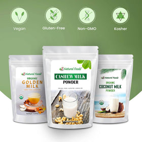 Z Natural Foods Golden Milk Powder jar with warm spices