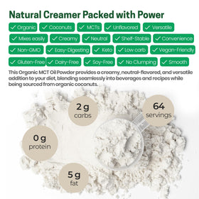 Z Natural Foods MCT powder shake blend for quick energy