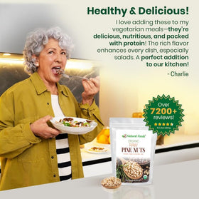 Z Natural Foods pine nuts with GMP-tested quality and freshness