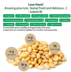 Z Natural Foods pine nuts in trail mix for crunchy nutrition