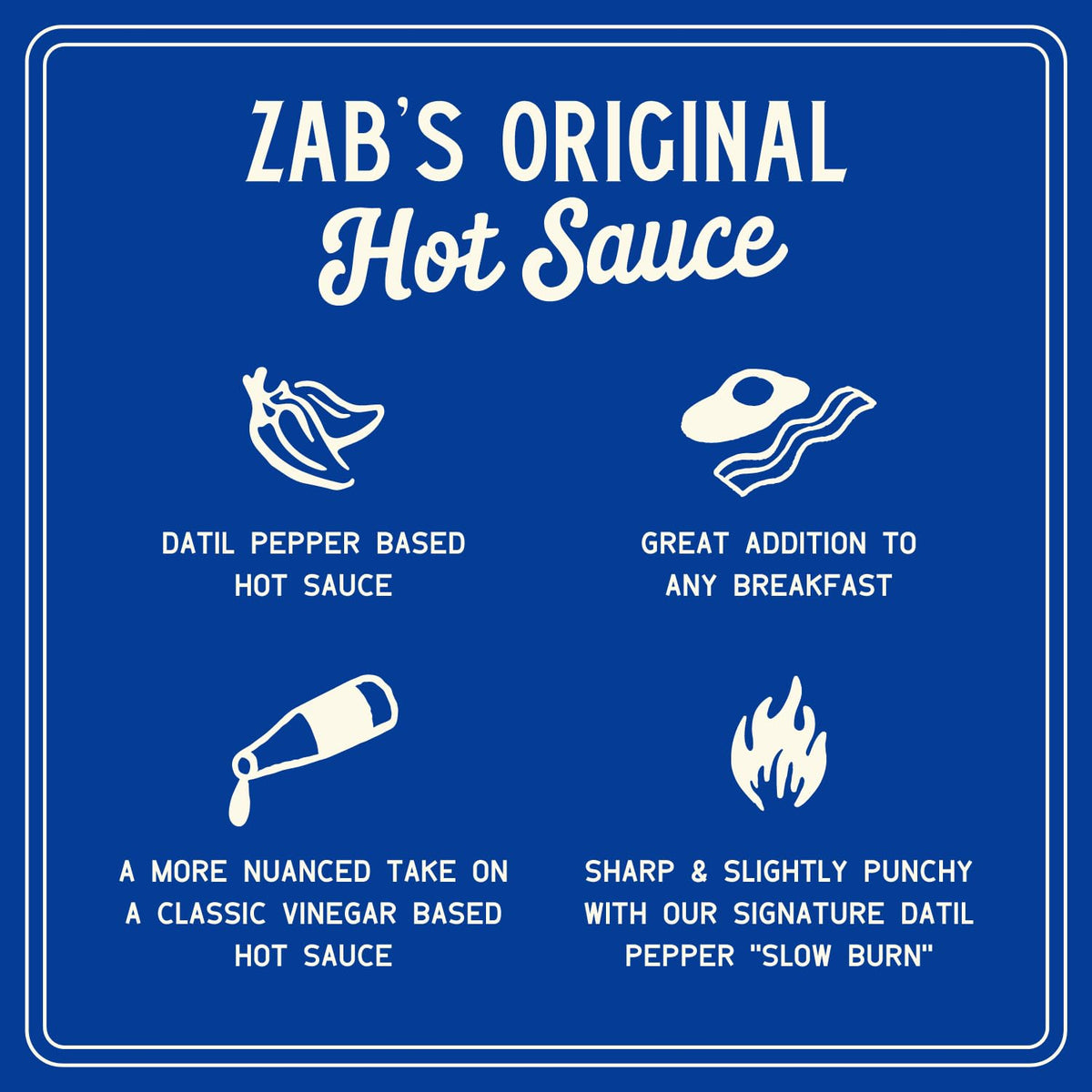 Datil pepper detail reveals the rare fruit behind Zab's signature heat.