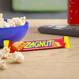 ZAGNUT bar served as a dessert or candy dish centerpiece.