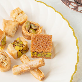 Zaitoune baklava pairs with coffee or tea for a refined moment.
