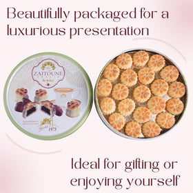 Zaitoune Maamoul Date Cookies heritage recipe, authentic Middle Eastern flavors.