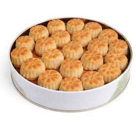 Zaitoune Maamoul Date Cookies tin front view, a premium gift option.