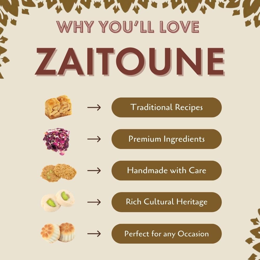 Zaitoune mini cookies barazek golden crisp, perfect for sharing