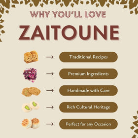 Zaitoune mini cookies barazek golden crisp, perfect for sharing