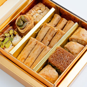 Zaitoune Ramadan gift-ready baklava for sharing with guests.