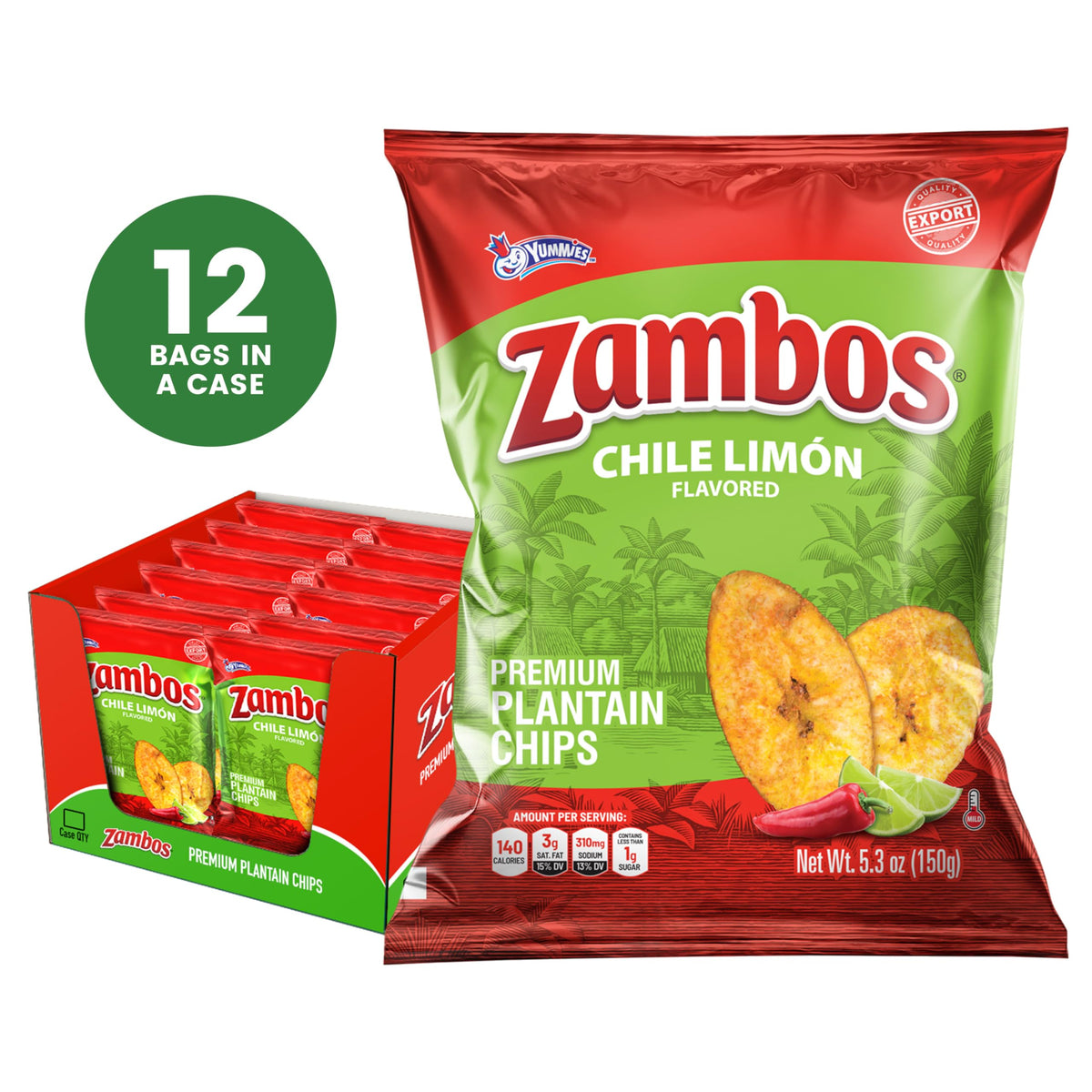 Zambos Chile Limón close-up crisps highlight thick-cut texture and satisfying crunch.