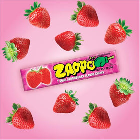 ZAPPO Sour Chews assorted flavours, fruity tang for snack time.
