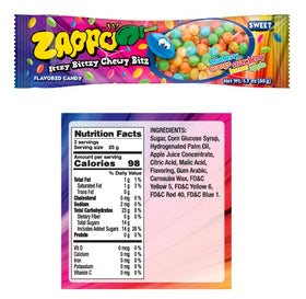 ZAPPO Sour Chews gift-ready packaging, ideal as a treat.