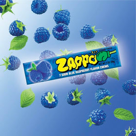 ZAPPO Sour Chews party bowl setup, perfect for celebrations.