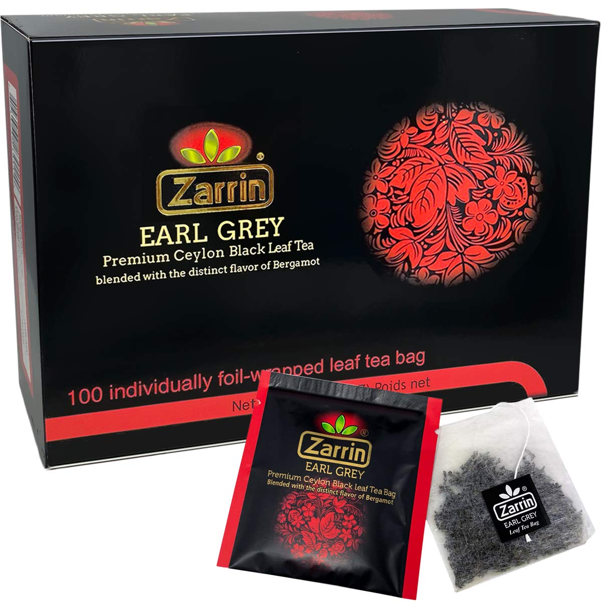 Zarrin foil-wrapped tea bags preserve freshness for consistent brews.