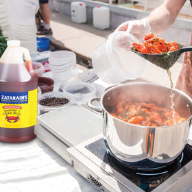 Zatarain's corn and potatoes boil image shows versatile sides