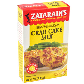 Zatarain's Crab Cake Mix served with remoulade for a zesty dip.
