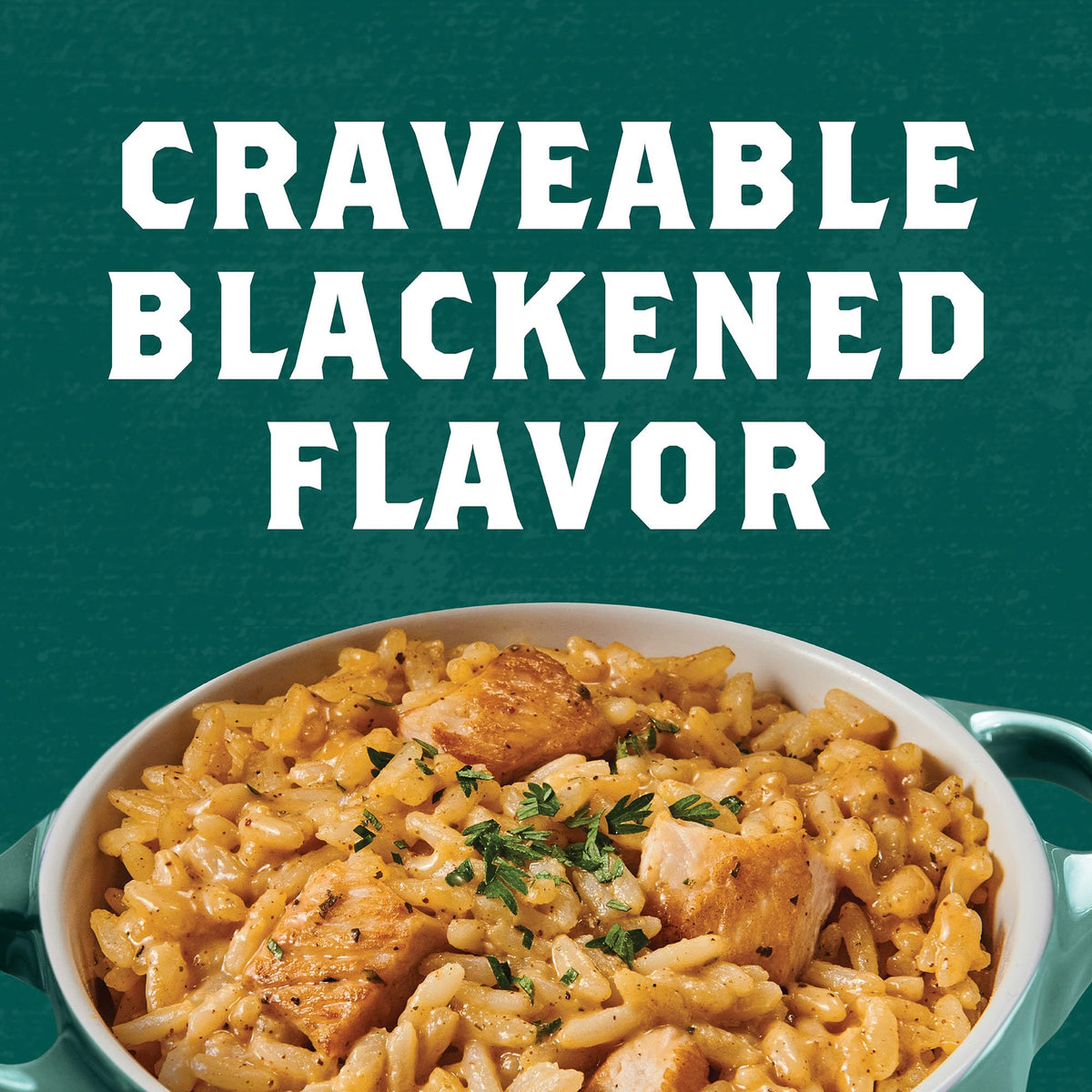 Zatarain's Creamy Blackened Chicken Rice Mix trinity veggies ready to sauté
