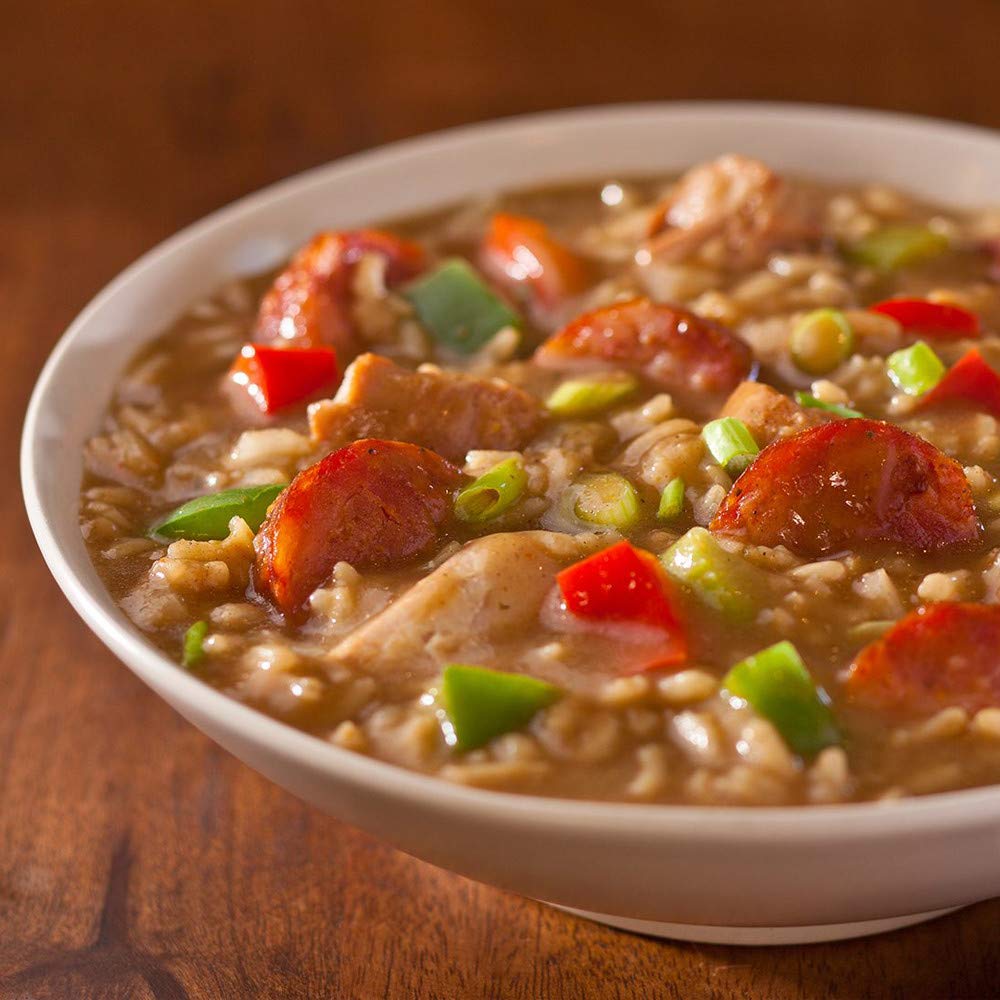 Zatarain's Gumbo Mix made with real vegetables for depth of flavor