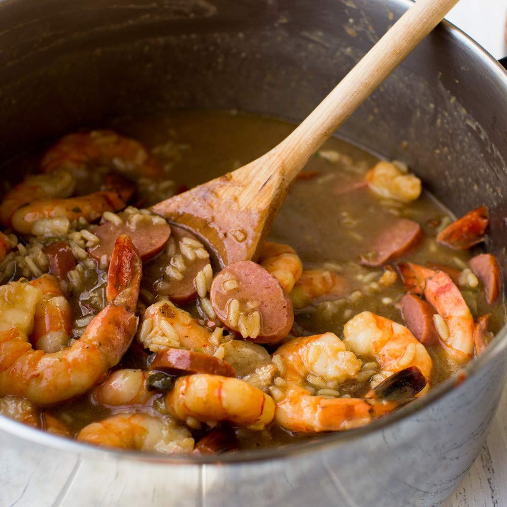 Zatarain's Gumbo Mix with seafood ready in minutes