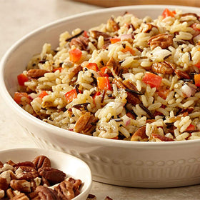 Gluten-free label on Zatarain's rice packaging