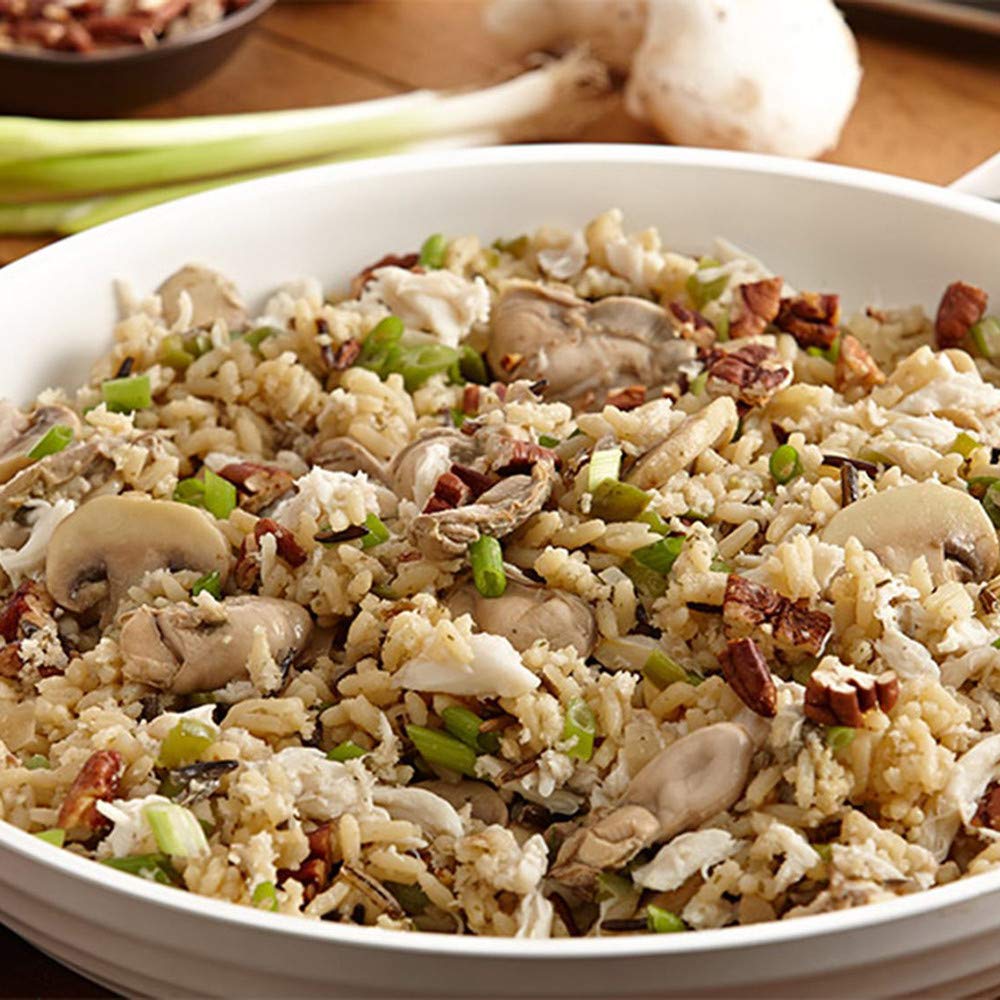 Rice with vegetables using Zatarain's mix for a balanced plate