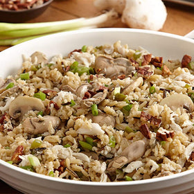 Rice with vegetables using Zatarain's mix for a balanced plate