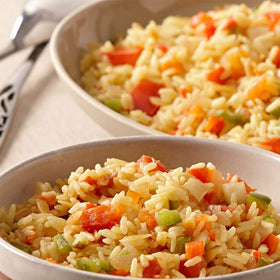 Zatarain's Rice Pilaf microwaved or stovetop prep for easy meals.