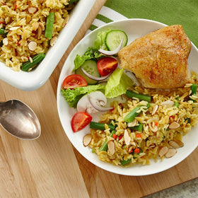 No artificial flavors or colors in Zatarain's Rice Pilaf.