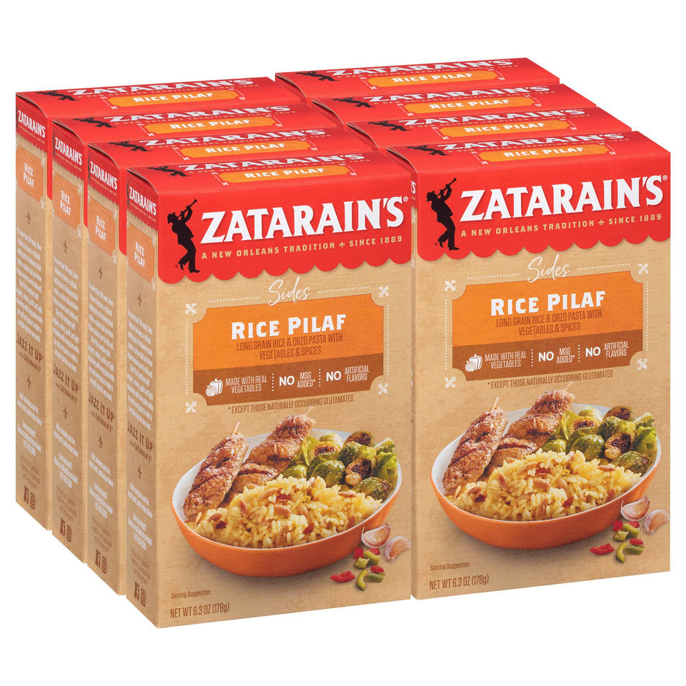 Zatarain's Rice Pilaf served in a bowl, ready for a quick weeknight side.