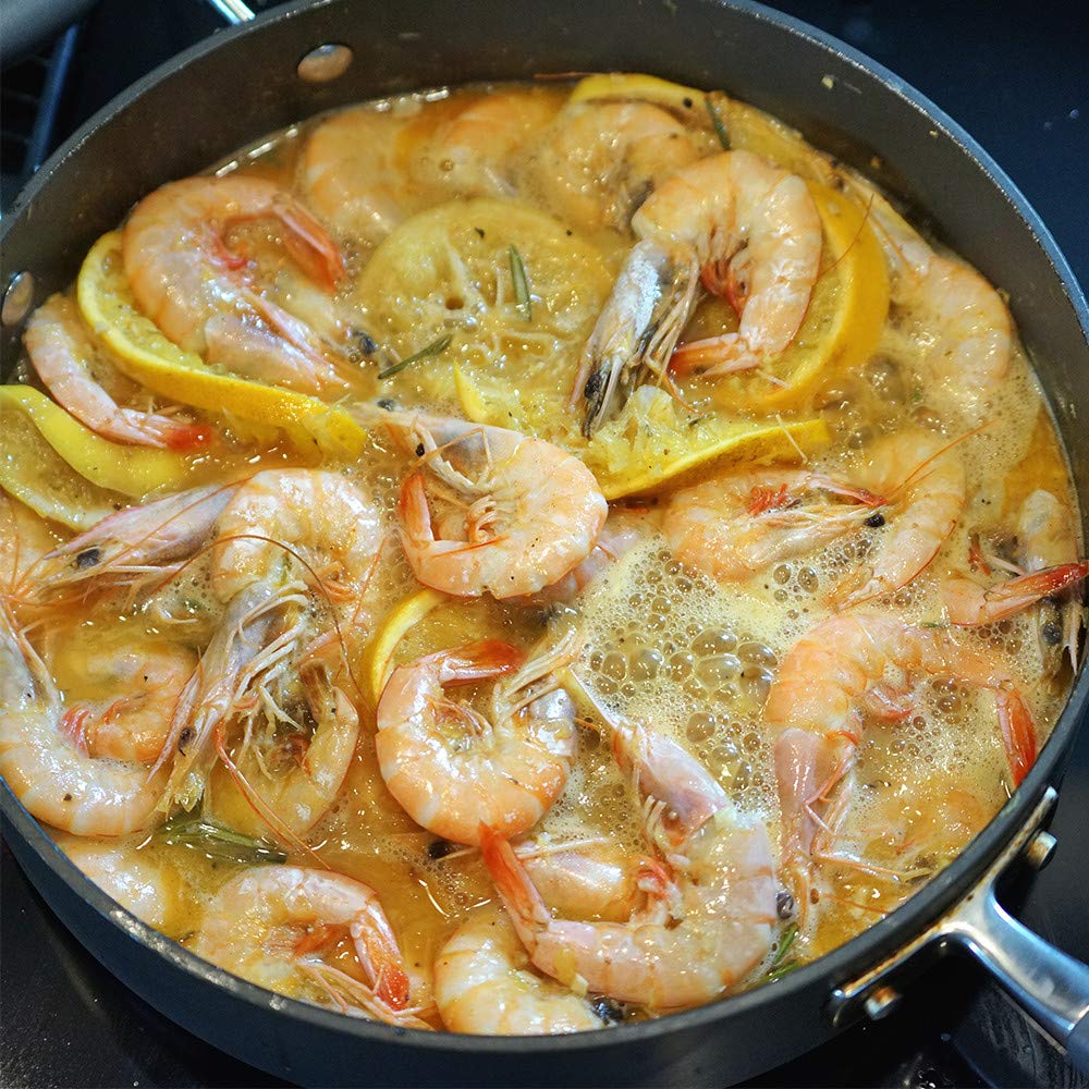 Zatarain's seafood boil in pot shows quick, simple prep