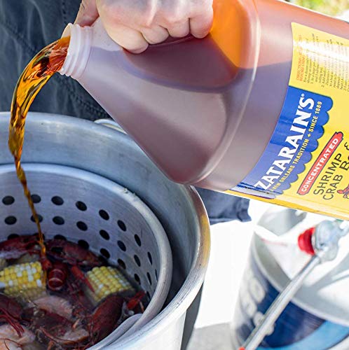 Serving seafood flavored with Zatarain's boil delivers bold Louisiana taste.