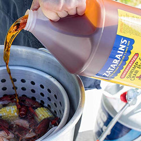 Serving seafood flavored with Zatarain's boil delivers bold Louisiana taste.