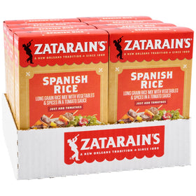 Zatarain's Spanish Rice pack front — quick, family-friendly side option.