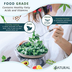 Zatural Avocado Oil baking for moist textures and subtle nuttiness