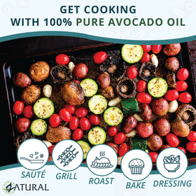 Zatural Avocado Oil hair care for shine and healthier strands