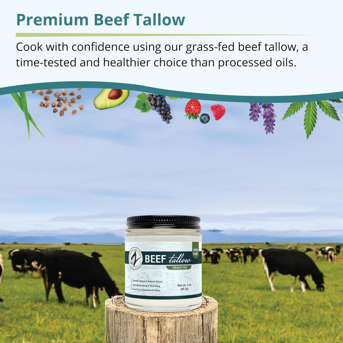 Zatural beef tallow as a leather conditioner and restorer.