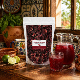ZAVBE caffeine-free herbal tea made from pure hibiscus