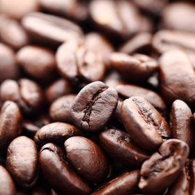 Ground Zavida hazelnut vanilla coffee ready for espresso, drip, or French press.