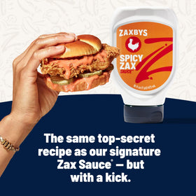 Zaxby’s Original Sauce on a burger for extra flavor.