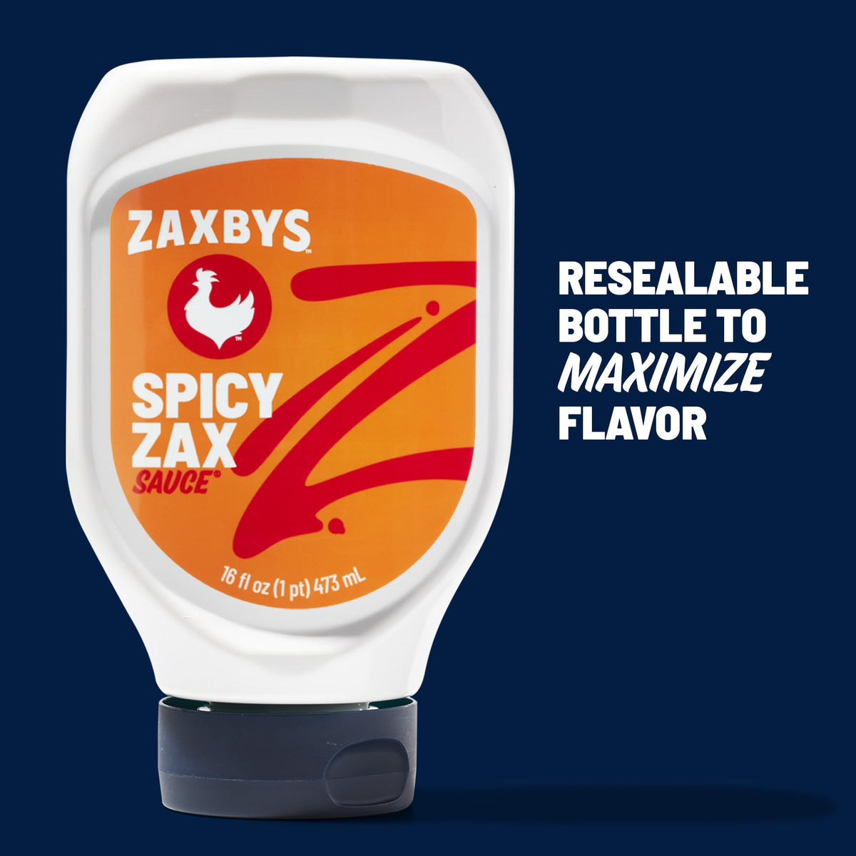 Zaxby’s Original sauce duo pack on the shelf.