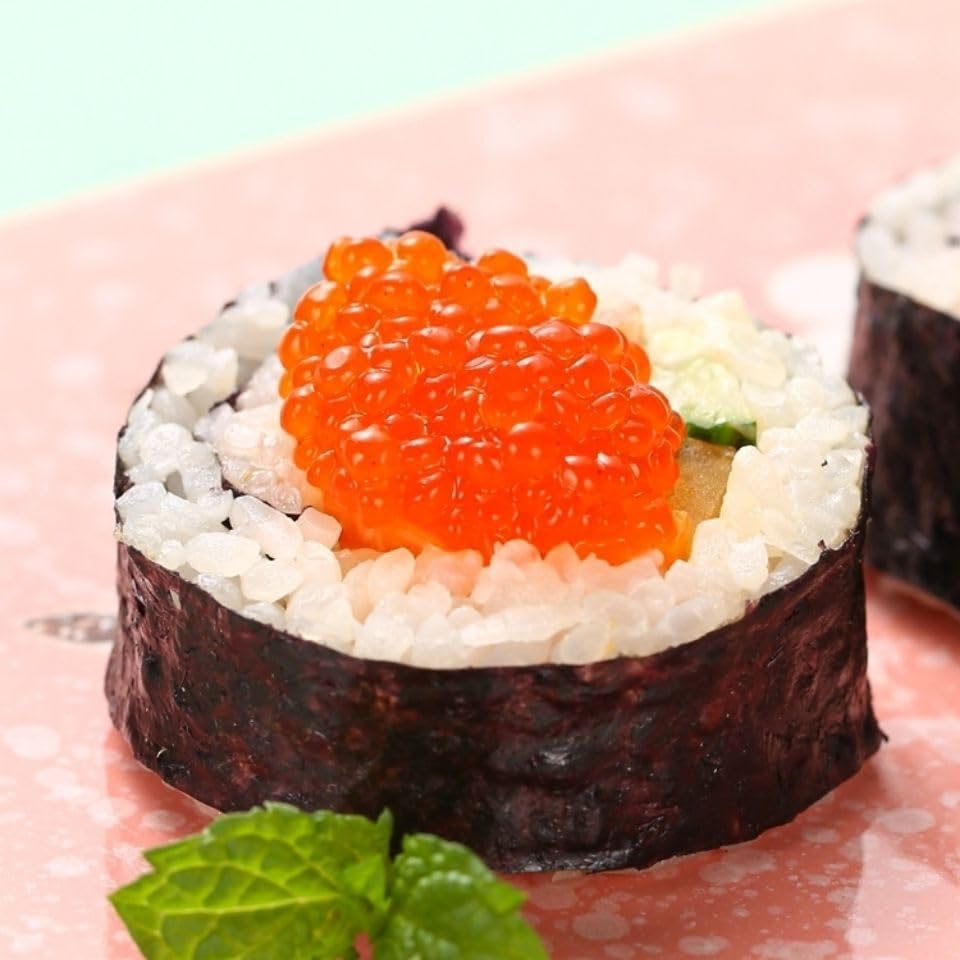 ZAYEMAIBUHAO sushi topping adds refined flair to rolls.