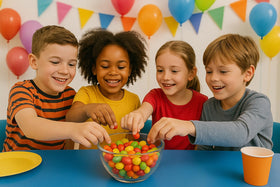 ZAYKIR Frucht Kracher colorful shells with sparkling sherbet filling for a playful bite.