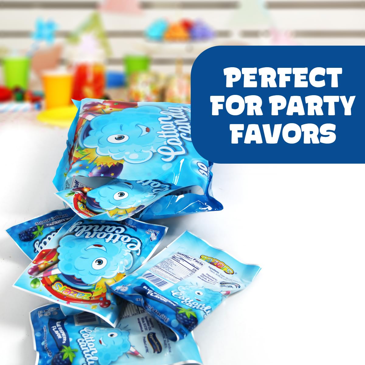 Zazers bulk packs simplify planning for treat tables and favors